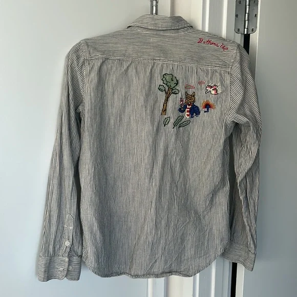 Mother Denim Foxy Boxy shirt Size S - Picture 8 of 10